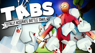 YOUR ARMIES vs MY CHICKENS  Viewer Matches  Totally Accurate Battle Simulator TABS [upl. by Zeeba812]