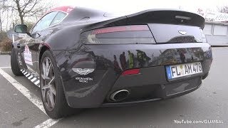 Aston Martin V8 Vantage S  Start up Revs amp Accelerating [upl. by Calandra]