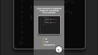 JavaScript  Reto 2 🔥 ¿Qué imprimirá este código en la consola [upl. by Funch]