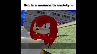 Knuckles is unhinged sonic memes [upl. by Roche]