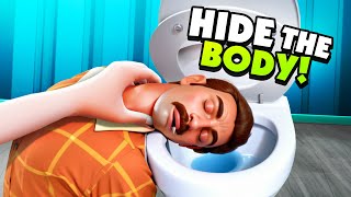 I Tried to Hide A BODY In A TOILET in VR [upl. by Niraa]