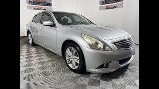 2012 INFINITI G37 Journey Newnan Peachtree City Carrolton Fayetteville Union City GA [upl. by Harbird]