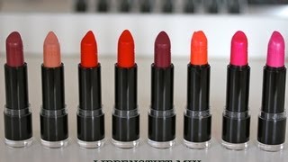 LippenstiftMIX  ein Look mit vielen verschiedenen Lippenstiftfarben [upl. by Ainslie495]