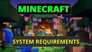 Minecraft Java Edition System Requirements Minimum amp Recommended System Requirements can you run it [upl. by Airegin962]