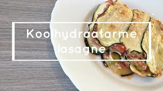 Koolhydraatarme lasagne  Carin Pool Voedingsbureau [upl. by Ole687]