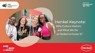 IPM 2024  Henkel Keynote Why Culture Matters and What We Do at Henkel to Foster It [upl. by Em]