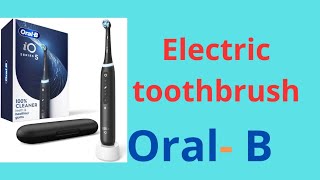 OralB iO Series 5 Rechargeable Electric Toothbrush with Visible Pressure Sensor to Protect Gums [upl. by Ruelu]