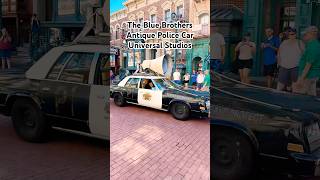 Blues Brothers Antique Police Car Universal Studios Orlando themeparkmaddy [upl. by Murial]