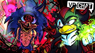 Shadow Meets SonicEYX VR Chat [upl. by Rednav]