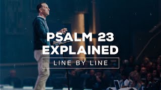 Psalm 23 Explained By Line [upl. by Dorrehs]