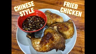 Crunchy and Juicy Chinese Style Fried Chicken Made at Home [upl. by Anivas]