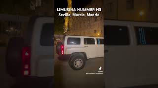 Limusina HUMMER H3 limusina comuniones momentosinolvidables boda despedidas [upl. by Apfelstadt]