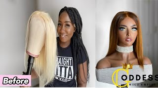 How To Dye 613 color to Honey Blonde in 10 minutes  ft TooPrissyBeauty Press on Nails [upl. by Sholom809]