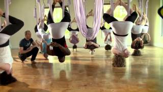 AntiGravity® Aerial Yoga on Trends with Benefits [upl. by Nellahs]