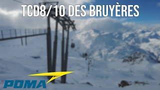 TCD810 des Bruyères  Les Menuires Les Trois Vallées [upl. by Schulze]