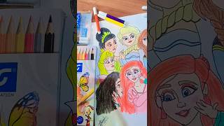 💖✨Disney Princesses with Vanellope💗from the moviequotRalph breaks the Internetquot💝ArtbyAaru🩷 [upl. by Booth]