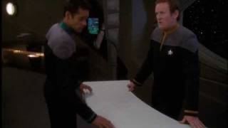 DS9 OBrien plans to paint Siskos desk Treachery Faith and the Great River [upl. by Igig]