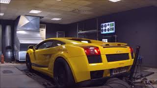 Lamborghini V10 12000 RPM Dyno Pull [upl. by Appolonia79]