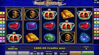 Just Jewels Deluxe Slot Machine  All Bonuses And Wild Simbol [upl. by Anihpled197]