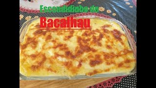 Receita Escondidinho de Bacalhau [upl. by Rajiv]