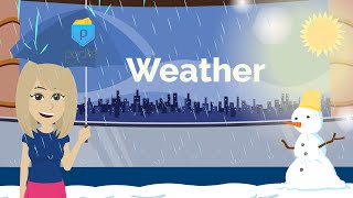 Weather  Describing the Weather [upl. by Ellerd]