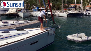 How to Mediterranean mooring [upl. by Caffrey]