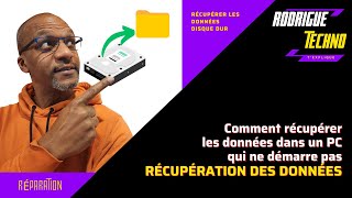 Comment récupérer les données dans un pc qui démarre plus [upl. by Wiley563]