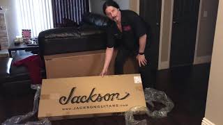 Jackson 7String Rhoads V RRX247 Unboxing [upl. by Philemon969]