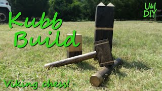 How to make a Kubb set  DIY tutorial [upl. by Jablon]