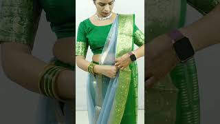 Latest saree draping for beginners tutorial step by step for wedding  Saree draping tips amp tricks [upl. by Alenairam807]