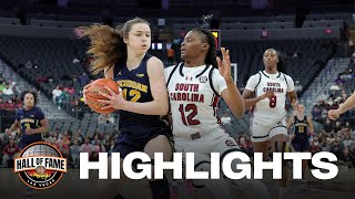 South Carolina vs Michigan 2024 Hall of Fame Series womens basketball highlights [upl. by Dettmer234]