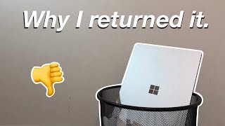 Dont buy the Surface Laptop Go student review [upl. by Trebmer]