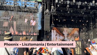 Phoenix  Lisztomania  Entertainment（SUMMER SONIC OSAKA 2024 JAPAN LIVE） [upl. by Benoite425]