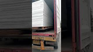 Load the container pvc foam boardpp hollow sheetpaper foam board [upl. by Atal]