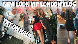 New Look VIP Appointment LONDON Vlog  TEEN try on haul [upl. by Zolly]