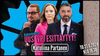 🔴Karovisio 62  Karoliina Partanen ja rajaturvallisuuslaki  Kokoomuksen uusi VPJ lauteilla [upl. by Nnaynaffit874]