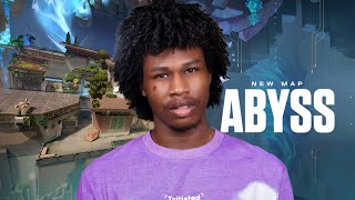 Carrying Streamers On NEW Valorant Map Abyss Abyss  Aemondir First Impressions [upl. by Ursi]