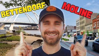 Bettendorf IA vs Moline IL Schools Economy and Housing [upl. by Berna109]