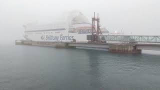 Brittany Ferries MV Armorique arrival at St Malo November 4th 2024 [upl. by Frechette955]