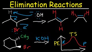 Organic Chemistry Elimination Reactions  E1 E2 E1CB [upl. by Zetta]