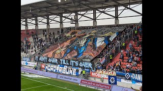 HSV Fans auswärts  FC Ingolstadt vs Hamburger SV 04 [upl. by Ahsaeyt]