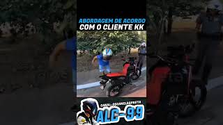 ELE AINDA FICOU INDIGNADO PORQUE O POLICIAL ABORDOU KKKK motovlogs ckmotovlogs [upl. by Feingold735]