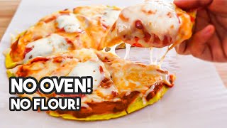 No oven required No flour required This pizza recipe is so easy 2 potatoes 5 minutes [upl. by Jeth935]