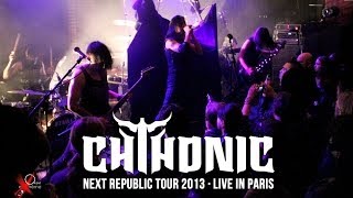 ChthoniC 閃靈 live in Paris at La Maroquinerie NEXT REPUBLIC TOUR 2013 in Europe [upl. by Narhet]