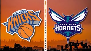 Knicks VS Hornets  PreSeason POSTGAME Show [upl. by Costanza967]