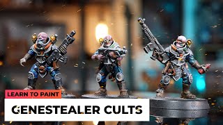 How to paint a Genestealer Cult Neophyte with Faith amp Damnation [upl. by Enneles]