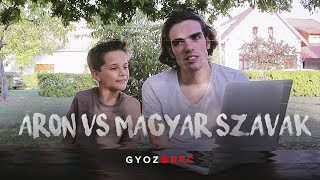 9 ÉVES ANGOL KISFIÚ ÉS A MAGYAR SZAVAK 🇭🇺🇬🇧 [upl. by Kram]