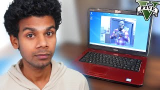 How I ran GTA 5 on this old laptop [upl. by Gold25]