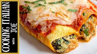 World’s Best Manicotti  Cooking Italian with Joe [upl. by Taddeo601]