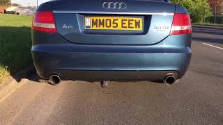 Audi A6 30tdi best exhaust sound [upl. by Greeson534]